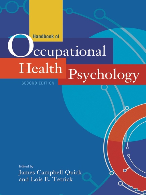 Cover image for Handbook of Occupational Health Psychology